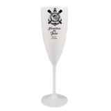 Taça Champagne Personalizada Formatura Corinthians - Aluá festas