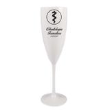 Taça Champagne Personalizada Formatura Símbolo Odonto - Aluá festas