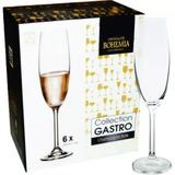 Taça Champanhe Flute Espumante 220ml Cristal 6 Unid.