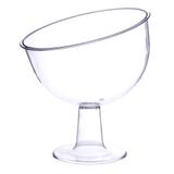 Taça de Acrílico Inclinada Grande Três Triângulos