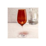 Taça de Água em Cristal Prestige 570ml Âmbar - Casa etna