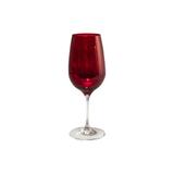 Taça de Água em Cristal Prestige 570ml Vermelha - Casa etna