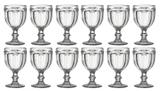 Taça De Água Libélula Tranparente Kit 12 Unidades - Class home