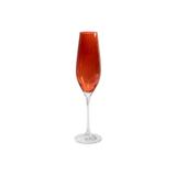 Taça de Champagne em Cristal Prestige 210ml Ambar - Casa etna