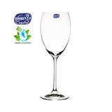 Taça de vinho/água cristal bohemia 450ml - grandioso