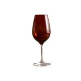 Taça de Vinho em Cristal Prestige 450ml Âmbar - Casa etna