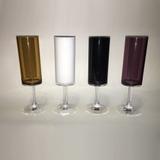 Taça Em Acrílico Para Champagne MJN1-C - Infinity