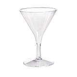 Taça Martini de Acrílico para Docinhos Transparente Keep Calm 60ml 08 unidades Cromus