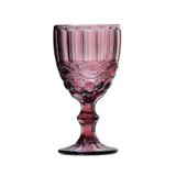 Taça Para Água Libélula De Vidro Sodo-Calcico - Lilás - 260ml - 7,9x8,8x17cm - Lyor
