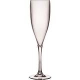 Taça para Champanhe Plástica 150ml Vitra Ou Transparente