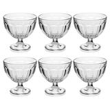 Taça para sorvete de vidro 6PÇS 400mL - 22596 - Hauskraft