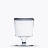 Taça PIT Acrílica com Tampa 150ml Plastilânia