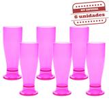 Taça Tulipa Durável Lilás 260ml 6 unidades Bezavel - Festabox