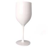 Taça Vinho Genova 400ml Branca - Aluá festas