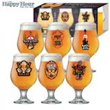 Taças de Cerveja Beer Rock - 6 unidades 380 ml - Ruvolo