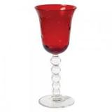 Taças para Vinho em Vidro Vermelha 270 ml 6 peças - Decorafast