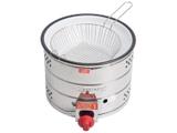 Tacho para Frituras 3,5L Inox Marchesoni TH.1.318 - com Cesto Removível