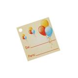 Tag Lembrancinha De e Para Balões 24 unidades Duster