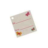 Tag Lembrancinha De e Para Borboletas 24 unidades Duster