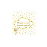 Tag para Lembrancinha Meu Batismo 24 unidades Duster - Festabox