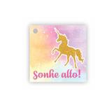 Tag para Lembrancinha Unicórnio de Amor 24 unidades Duster - Festabox