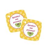 Tag para Lembrancinhas Chá de Fraldas Amarelo c/24 unidades - Ultrafest