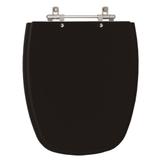 Tampa de Vaso Monte Carlo Preto Para Bacia Deca - Pontto lavabo