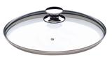 Tampa de Vidro EcoLumi 24 cm com Saída de Vapor
