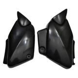 Tampa lateral preto titan fan 125 2005 222802 - Melc