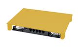 Tampa para Cooktop 4 Bocas 58 x 51 cm Brastemp Madeira MDF Laqueado Amarelo - Formalivre