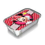 Tampa para Marmitinha Minnie Vermelha 08 unidades Regina Festas