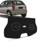 Tampão Porta Malas Celta 2000 a 2016 4 Portas Carpete Grafite Furos 6x9 Bagagito Fácil Instalação - R-acoustic
