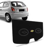 Tampão Porta Malas Celta 2002 a 2016 2 Portas Carpete Preto Furos 6x9 Bagagito Fácil Instalação - R-acoustic