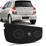 Tampão Porta Malas Etios Hatch 13 a 17 4 Portas Carpete Grafite Furos 6x9 Bagagito Fácil Instalação - R-acoustic