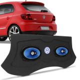 Tampão Porta Malas Gol G5 G6 2009 a 2016 VW Grafite + Alto Falante Foxer 6x9 Pol 120W RMS 4 Ohms - Prime