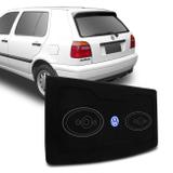 Tampão Porta Malas Golf 1995 a 1998 Carpete Preto Furos 6x9 Bagagito Fácil Instalação - R-acoustic