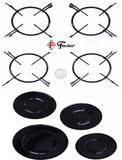 Tampinha + Grades p/ Fogão Cooktop Fischer 4 Bocas