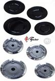 Tampinhas + Queimadores p/ Fogão Cooktop Fischer 4 Bocas