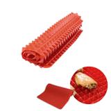 Tapete Culinario para Forno em Silicone Antigordura e Antiderrapante Vermelho Clink