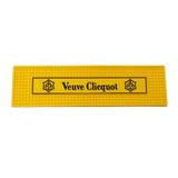 Tapete de Borracha Bar Veuve Clicquot Amarelo