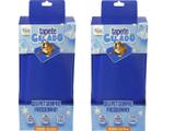 Tapete Gelado Refrescante para Cães e Gatos tamanho Pequeno 50CM X 40CM Azul - 2 un - Pet injet