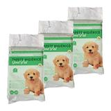 Tapete Higiênico Petlike Good Pad 60 x 60cm Aroma Limão Kit com 3 pacotes com 7 Unidades