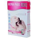 Tapete Higiênico Petlike Ultra Pads Para Cães 60x60cm 14 Unidades