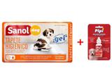 Tapete Higiênico Sanol 30 Unidade + Atrativo Canino Pipi Sim Sanol