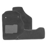 Tapete para Carro Carpete Personalizado S10 12/ Cabine Dupla Advantage Preto 3 Peças - Flash