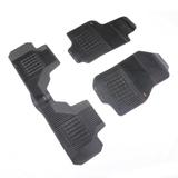 Tapete para Carro de Borracha Preto Astra 99/11 3 Peças - Borcol