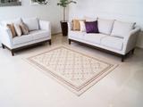 Tapete para Quarto/Sala Diamante Sisal Look - Pedras Preciosas 200x300cm - Rayza