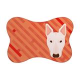 Tapete PET Bull Terrier Vermelho - Mdecore