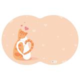 Tapete PET Gato Bege - Mdecore