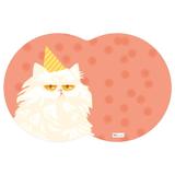 Tapete PET Gato Laranja - Mdecore